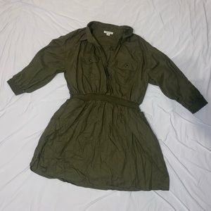 A&E Green Dress